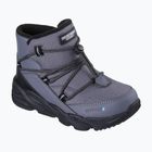 Детски зимни обувки SKECHERS Turbo Tread Storm Glider gray