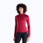 Дамска блуза за бягане с дълъг ръкав New Balance Athletics Heat Grid 1/2 Zip podium red