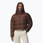 Дамско ватирано яке Columbia Puffect III Cropped tobacco