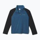 Детски поларен суитшърт Columbia Glacial Half Zip phoenix blue/black