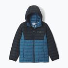 Детско яке Columbia Powder Lite II Hooded phoenix blue/black