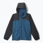 Детско яке за дъжд Columbia Rainy Trails III Fleece Lined phoenix blue/black