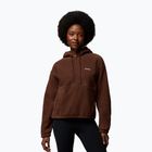 Дамски поларен суитшърт Columbia Timber Meadow MTR Fleece Hoodie tobacco
