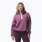 Дамски поларен суитшърт Columbia Helvetia II Cropped Half Snap Fleece antique mauve/mineral pink