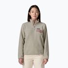 Дамски поларен суитшърт Patagonia Lightweight Synchilla Snap-T Pullover oatmeal heather w/moonrise taupe