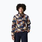 Дамски поларен суитшърт Patagonia Lightweight Synchilla Snap-T Pullover smudge: smolder blue