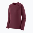 Дамски термоактивен суитшърт Patagonia Capilene Termal Weight Crew berry fig