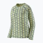Дамски термоактивен суитшърт Patagonia Capilene Midweight Crew sun quilt: blue sage