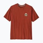 Мъжка тениска Patagonia Great Waves Responsibili-Tee rusty red