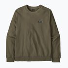 Мъжки суитшърт Patagonia Daily Crew basin green