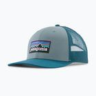 Шапка с козирка Patagonia P-6 Logo Trucker Hat blue sage