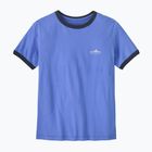 Дамска тениска Patagonia Fitz Roy Foothills Ringer Tee diver blue
