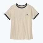 Дамска тениска Patagonia Fitz Roy Foothills Ringer Tee undyed natural