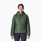 Дамско пухено яке Patagonia Down Sweater Hoody canopy green