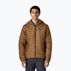 Мъжко ватирано яке Patagonia Nano Puff Hoody deer brown