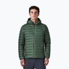 Мъжко пухено яке Patagonia Down Sweater Hoody treeline green