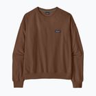 Дамски суитшърт Patagonia Daily Crew berm brown