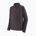Мъжки термоактивен суитшърт Patagonia Capilene Midweight Zip Neck ink black