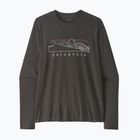Мъжка блуза с дълъг ръкав  Patagonia Cap Cool Trail Stratapeaks ink black