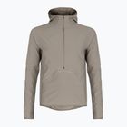 Мъжко яке за бягане HOKA Sky Glow Half Zip pebble grey