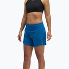 Дамски шорти за бягане HOKA Glide Short 5" 2in1 night glow blue
