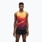 Мъжка тениска за бягане HOKA Race Day Singlet TR Print hoka citrus