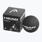 Топка за скуош HEAD Start Squash Ball черна