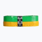 Грип за скуош ракети Karakal Pu Super Grip Duo green / yellow