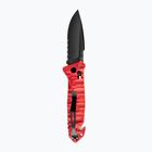 Нож за пътуване TB Outdoor CAC Serration Manche Toxifie PA6 GF red