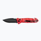 Нож за пътуване TB Outdoor CAC Serration Manche Toxifie PA6 GF red