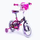 Детски велосипед Huffy Princess EZ-Build 12", лилав/розов
