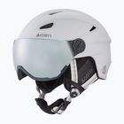 Скиорска каска Cairn Electron Visor mat white