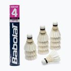 Совалки за бадминтон BABOLAT 4 12 бр. (78) бял 133907