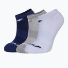 Чорапи за тенис BABOLAT Invisible 3 чифта бяло/тъмно сиво/сиво 5UA1461