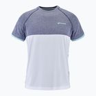 Мъжка тениска за тенис Babolat Play Crew Neck бяло и синьо 3MTE011