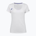 Детска тениска Babolat Play Cap Sleeve Top Jr white/white
