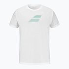 Мъжка тениска Babolat Exercise Big Flag white/white