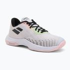 Обувки за бадминтон Babolat Shadow Spirit 2 W white/white
