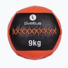 Медицинска топка Sveltus Wall Ball 9 kg black/red