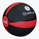 Медицинска топка Sveltus 3 kg black/red