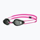Очила за плуване arena Tracks white/smoke/fuchsia