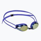 Детски очила за плуване arena Tracks JR Mirror blueeyellowcopper/blue/blue
