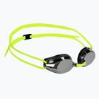 Детски очила за плуване Tracks JR Mirror silver/black/fluoyellow