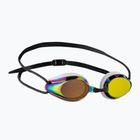 Очила за плуване arena Tracks Mirror white/redcopper/black
