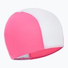 Детска шапка за плуване arena Polyester II бяло и розово 002468/910
