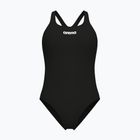 Дамски цял бански костюм arena Team Swim Pro Solid black/white