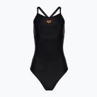 Дамски бански костюм от една част arena Solid Swimsuit Lightdrop Back black