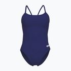Дамски бански костюм от една част arena Lace Back Solid navy/white