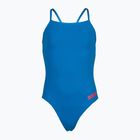 Детски бански костюм от една част Arena Team Challenge Solid blue river