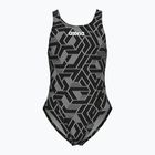 Детски цял бански костюм arena Escape Swim Tech L black/team black